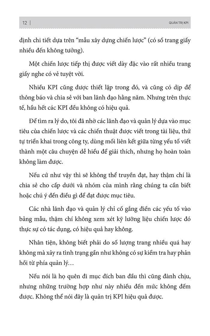 Quản Trị KPI - Công Cụ Vận Hành Tổ Chức Và Nhân Sự Một Cách Hiệu Quả