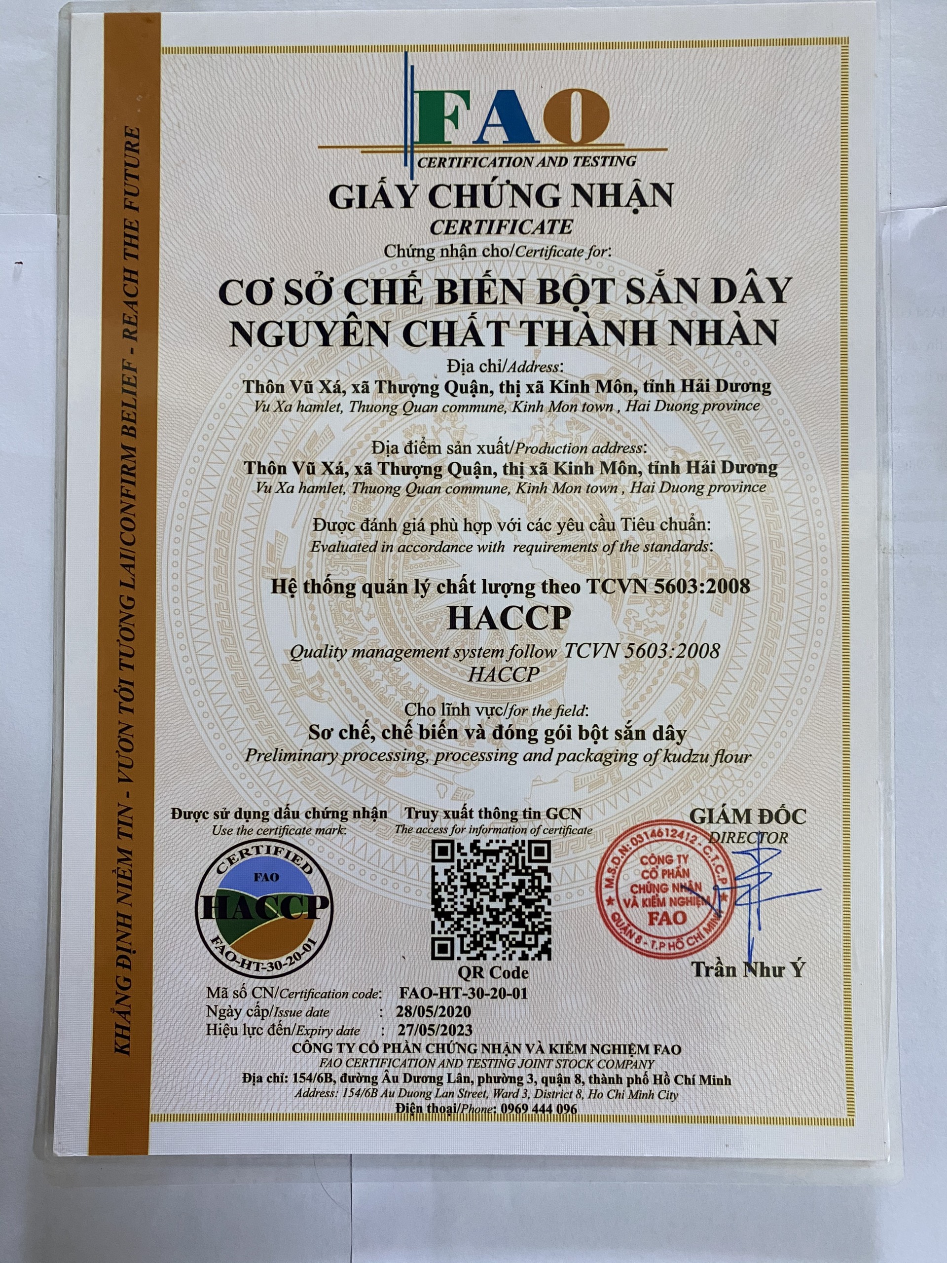 Bột sắn dây nguyên chất Thành Nhàn (500g)- 100% Sắn dây tự nhiên loại 1, an toàn, sạch sẽ không chất bảo quản