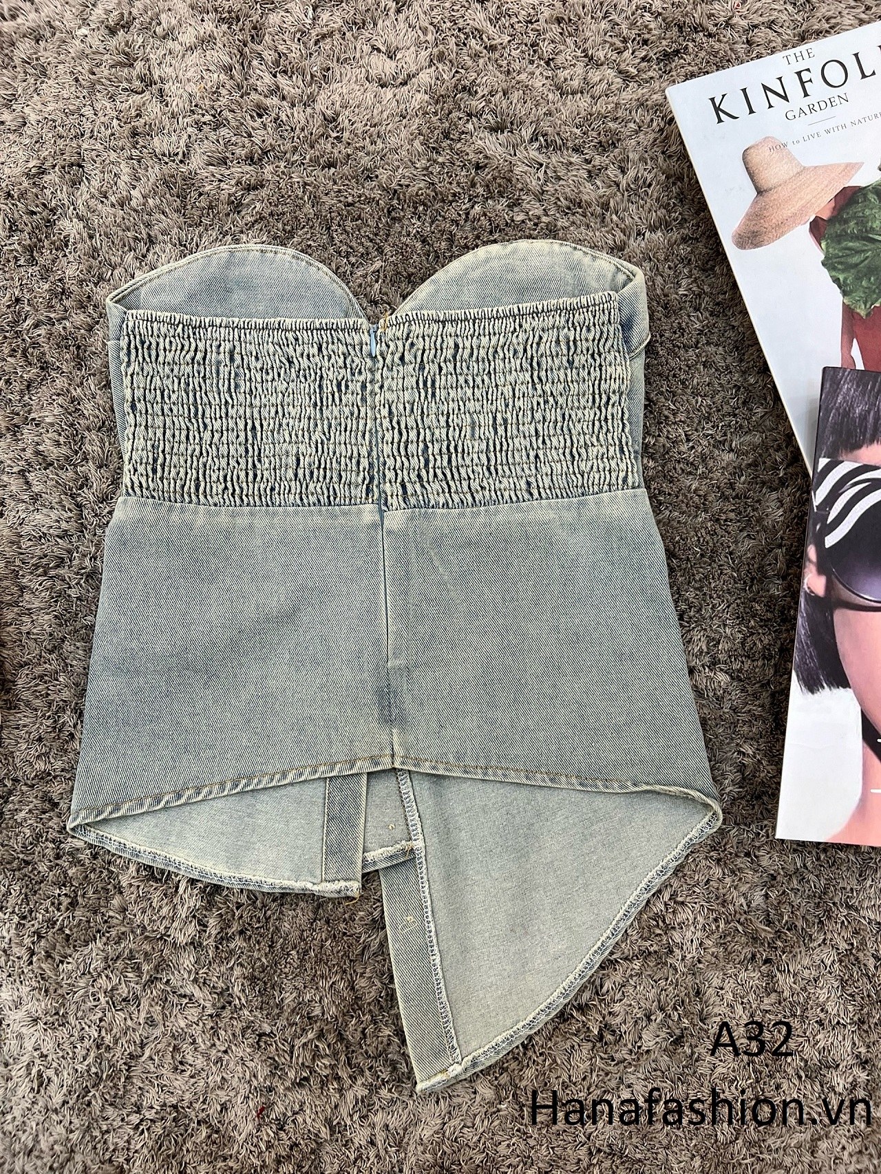 Áo thun Jeans co giãn Hàn Quốc-A32