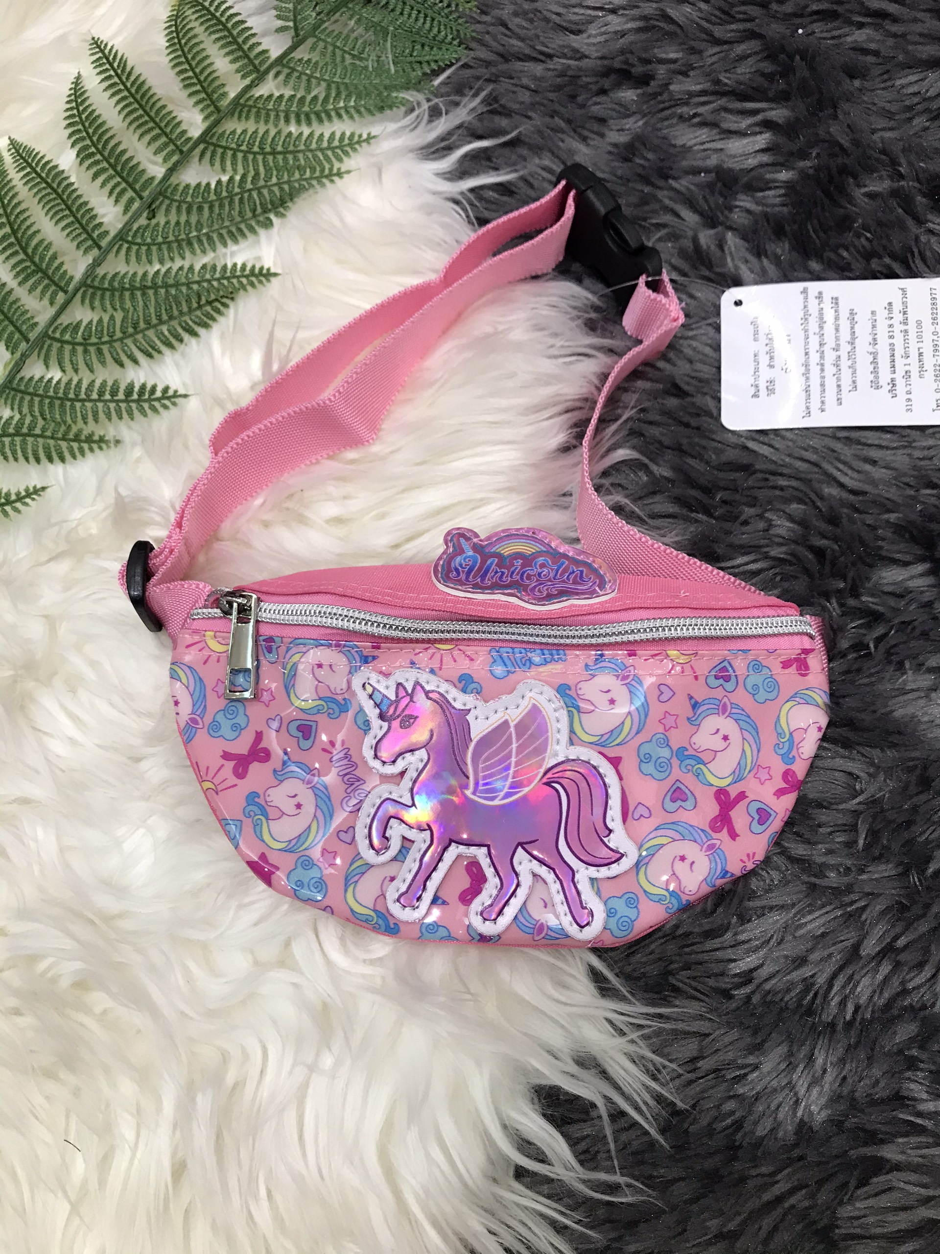 Túi bao tử 1 ngăn hình Unicorn siêu cute cho các bé - - B121504