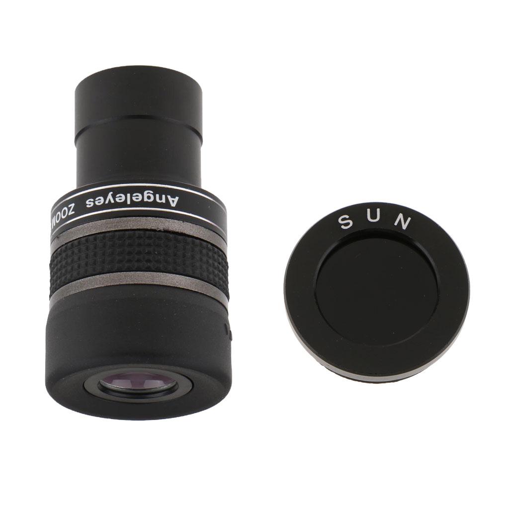 1.25" Telescope Color Filter Black & Eyepiece Lens for Celestron Orion