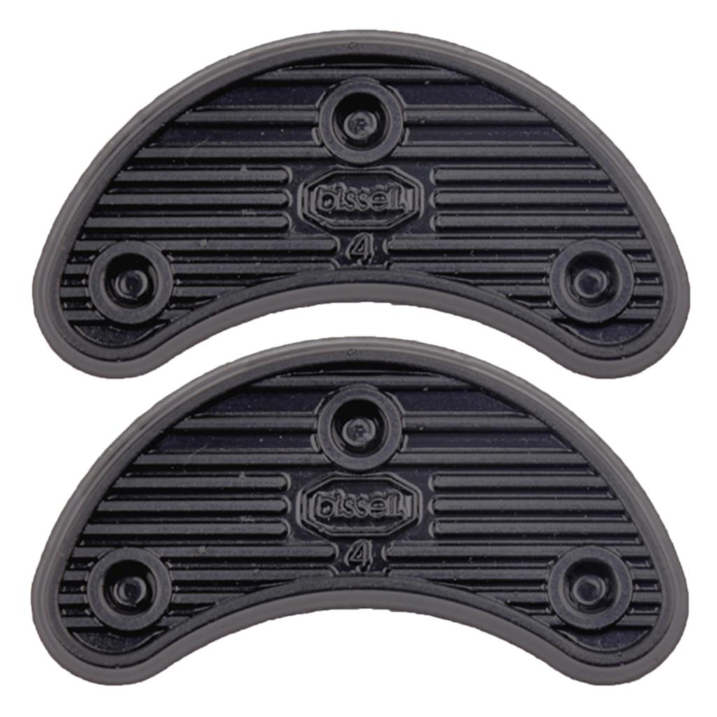 10 Pairs Heel Tips Taps Stick on Sole Repair Replacement High Heel Shoe Care