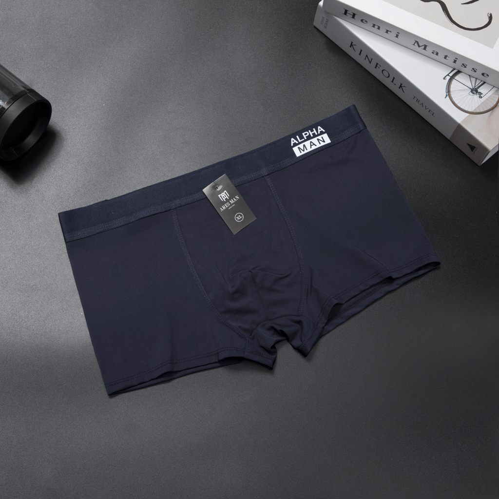 Quần boxer nam , quần lót đùi nam ALPHA 2.0 được làm bằng chất thun lạnh mềm mịn thấm hút mồ hôi co giãn 4 chiều