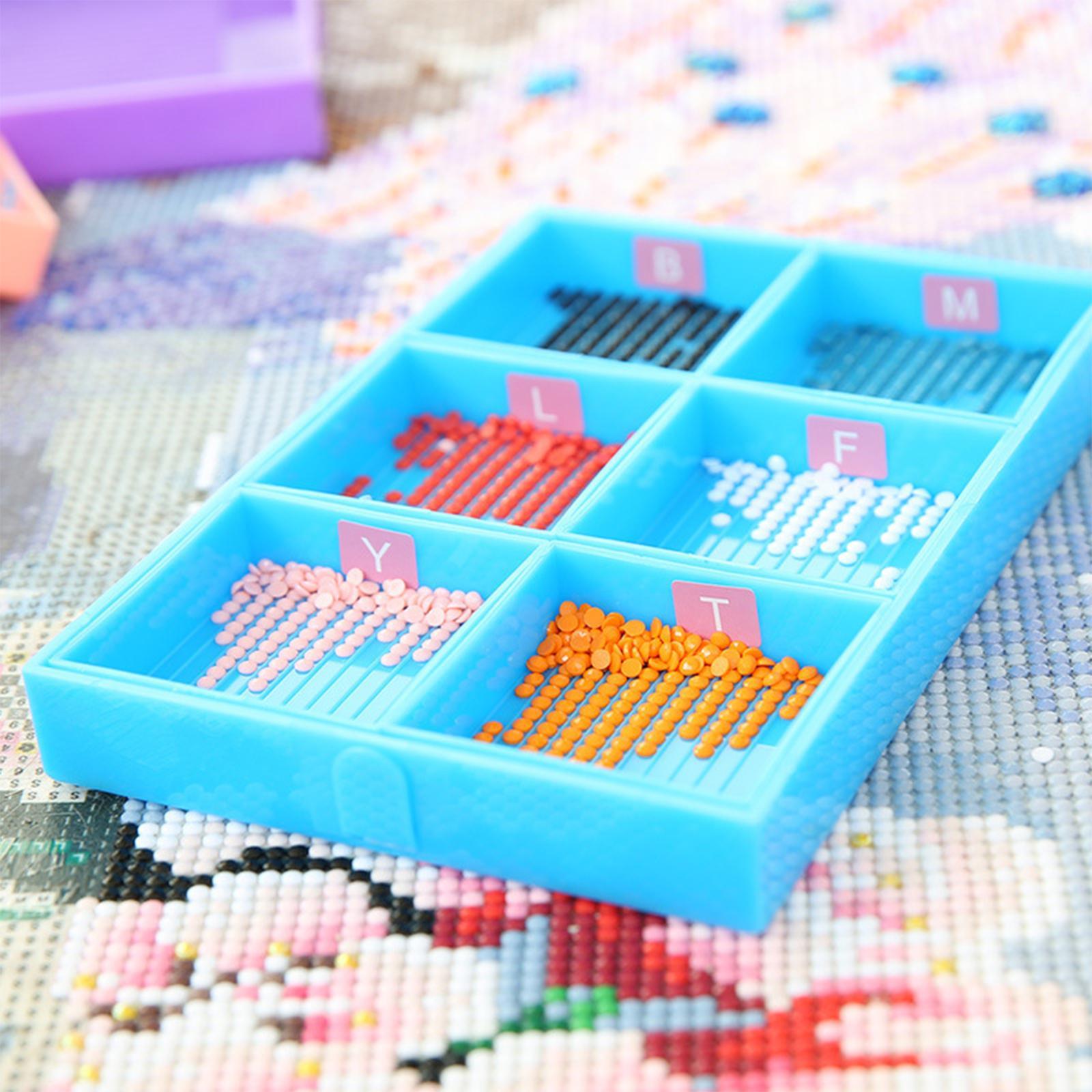 5D Diamond Paint Tray Set Storage Organizer Diamond Paintings Accessories