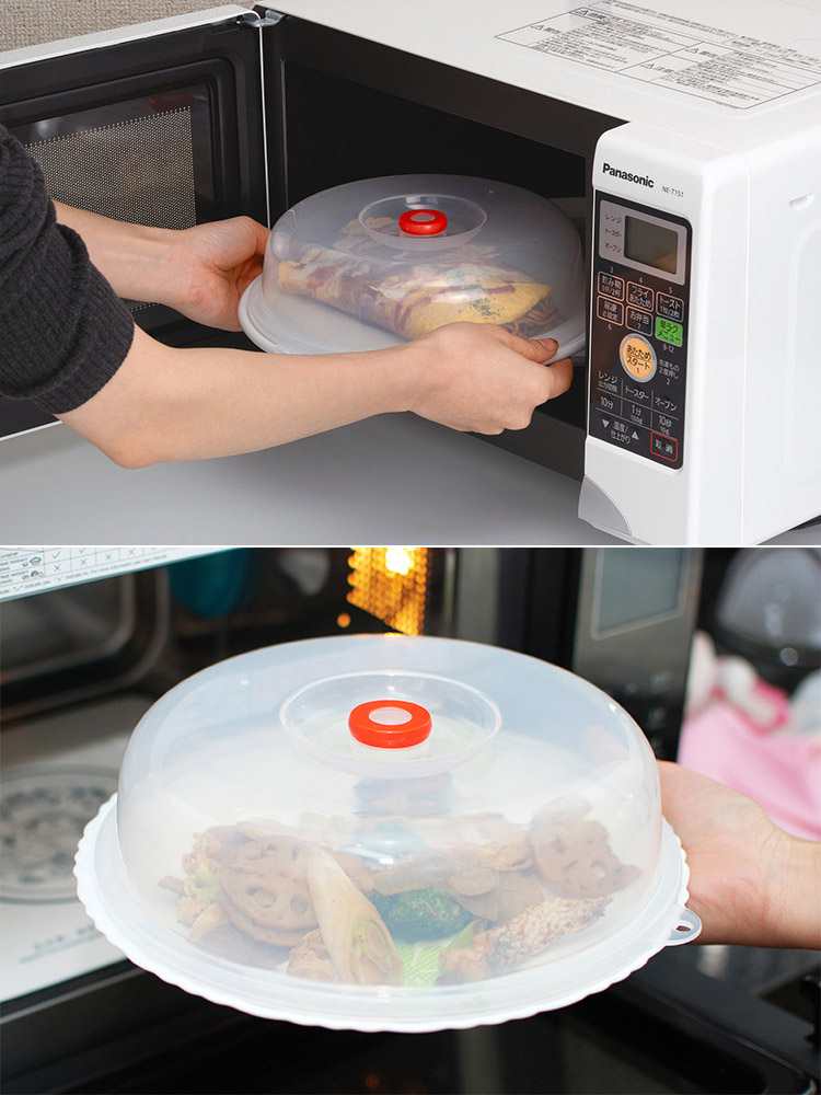 Combo 3 nắp đậy dùng cho lò vi sóng nội địa Nhật Bản