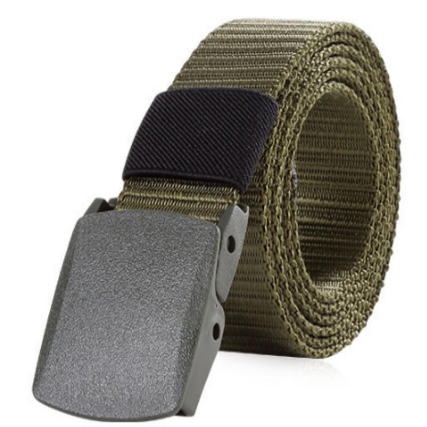 Thắt lưng nam dù chiến thuật mặt nhựa bền mạnh mẽ cá tính 203915