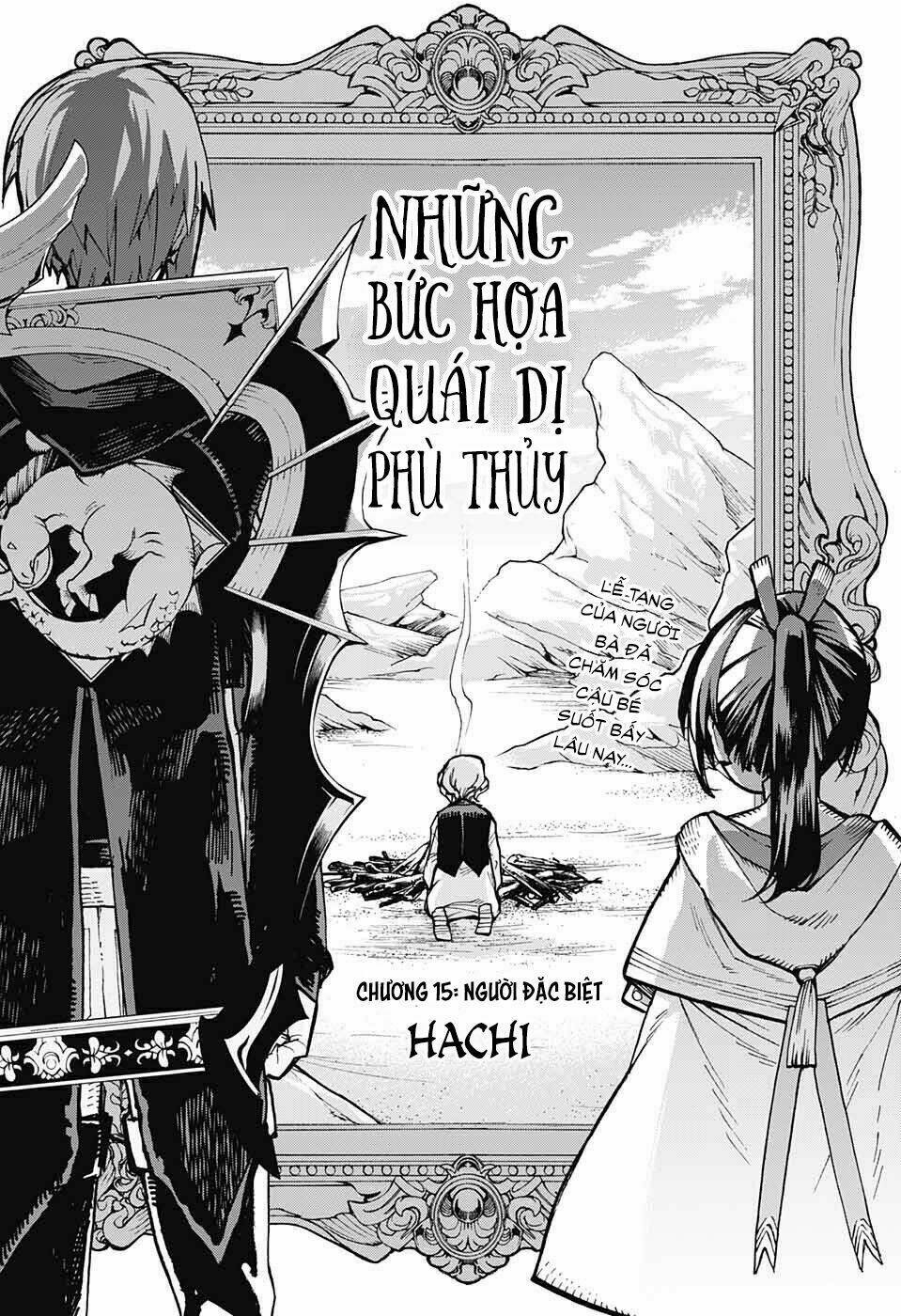 những bức họa quái dị của phù thủy chapter 15 7