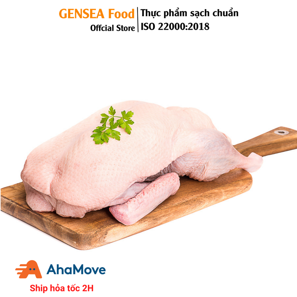 Thịt Vịt Nguyên Con Thả Đồng làm Sạch Tươi Ngon Siêu Nạc Miền Tây GENSEA Food G6812