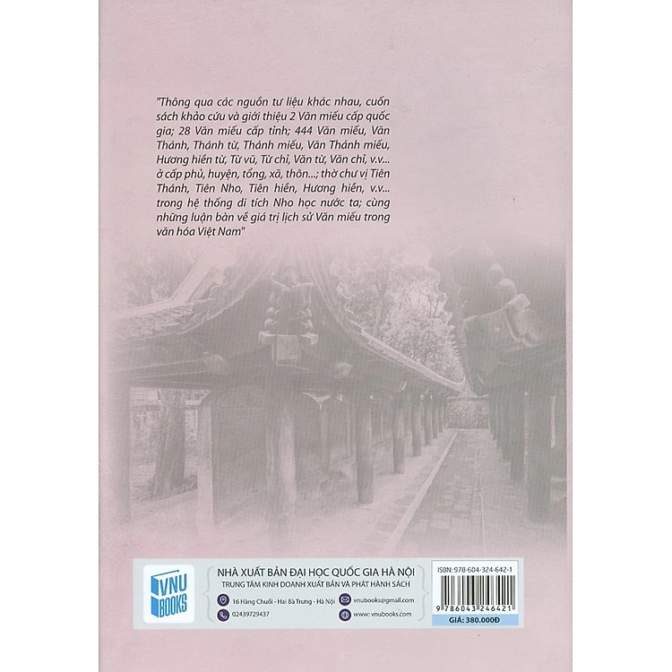 VĂN MIẾU VIỆT NAM - PGS.TS. Trịnh Khắc Mạnh, Dương Văn Hoàn -