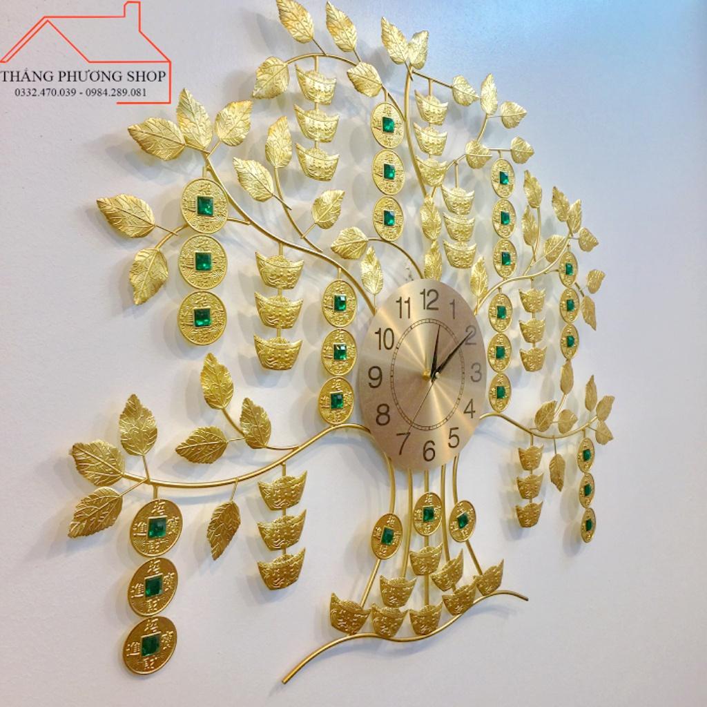Đồng Hồ Treo Tường Cây Kim Tiền - mang Tài Lộc TP-005