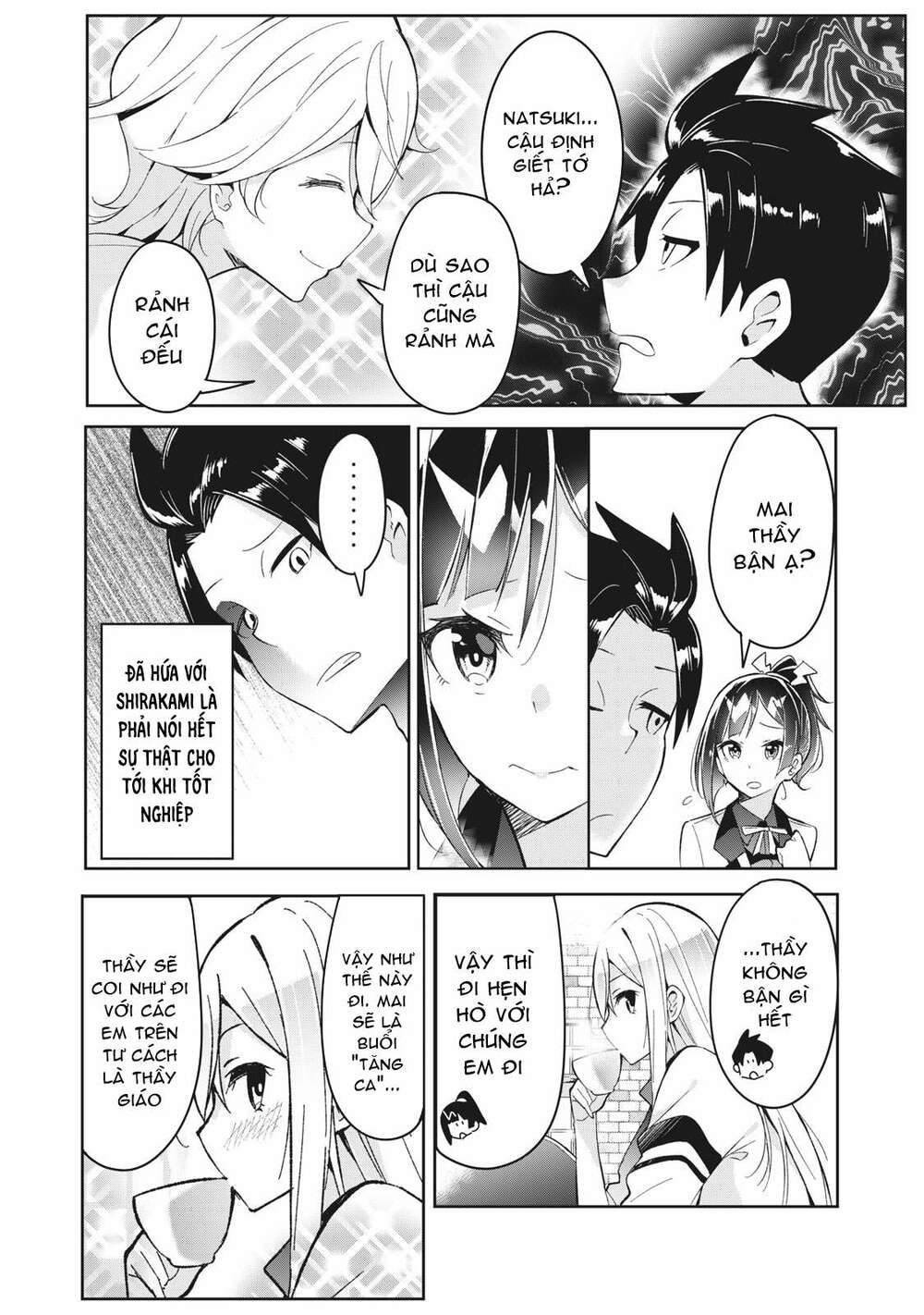 những học sinh mang siêu năng lực và tên giáo viên lười biếng chapter 4 6