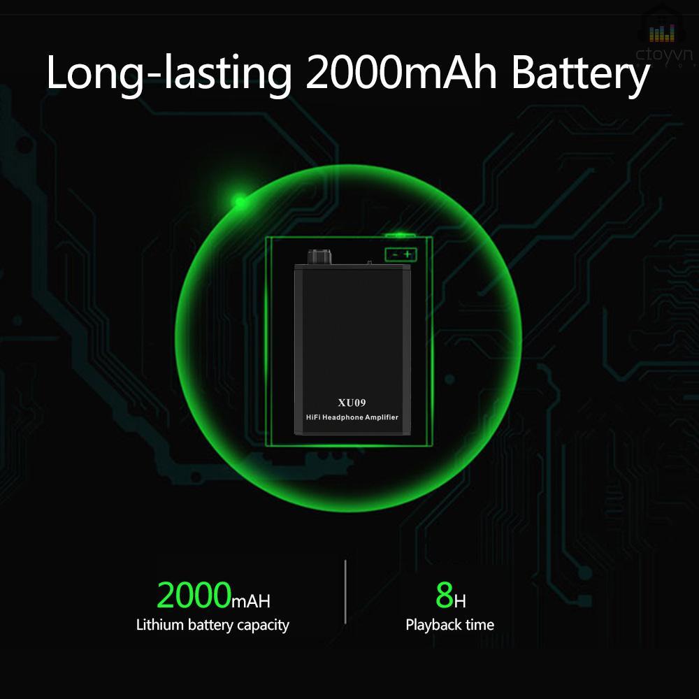Bộ khuếch đại âm thanh XU09 Hi-Fi chất lượng cao cho iPhone 8 X MP3 MP4 Other 3.5mm