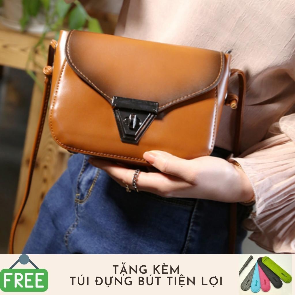 Túi nữ thời trang Đồ Da Thành Long TLG 208153 4 tặng túi đựng bút tiện lợi