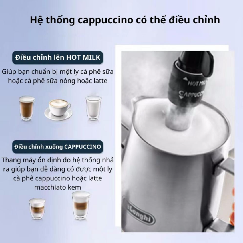 Máy pha cà phê chuyên dụng Delonghi ECP35.31 - HÀNG NHẬP KHẨU