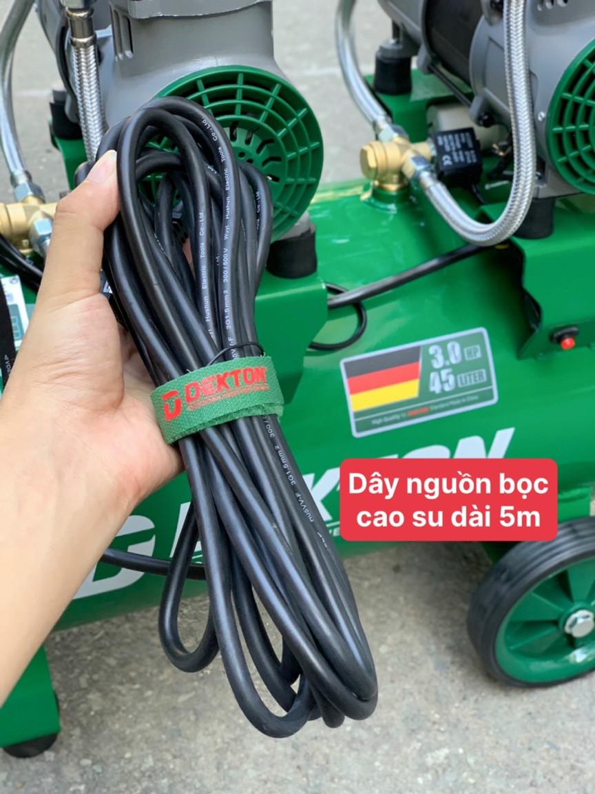 MÁY NÉN KHÍ KHÔNG DẦU 45L 2500W DEKTON DK-AC2945 - HÀNG CHÍNH HÃNG