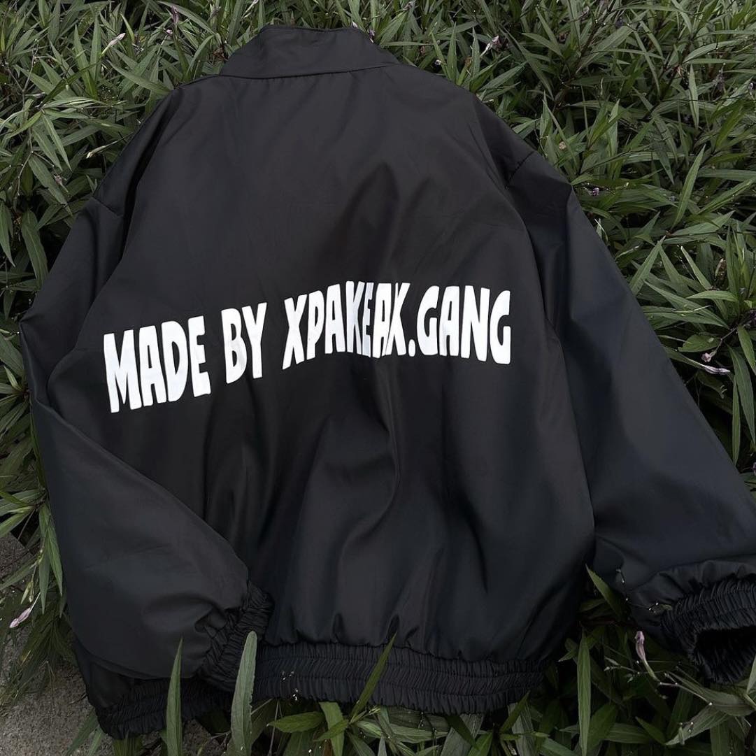 Áo khoác dù local brand nam nữ oversize , Jacket Jacket Xpakeax Gang form rộng , chất dù dày dặn 2 lớp unisex - Gin store