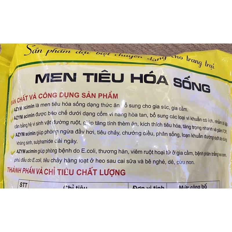 1kg AZYM men tiêu hoá cao cấp dùng cho trâu bò lợn gà vịt