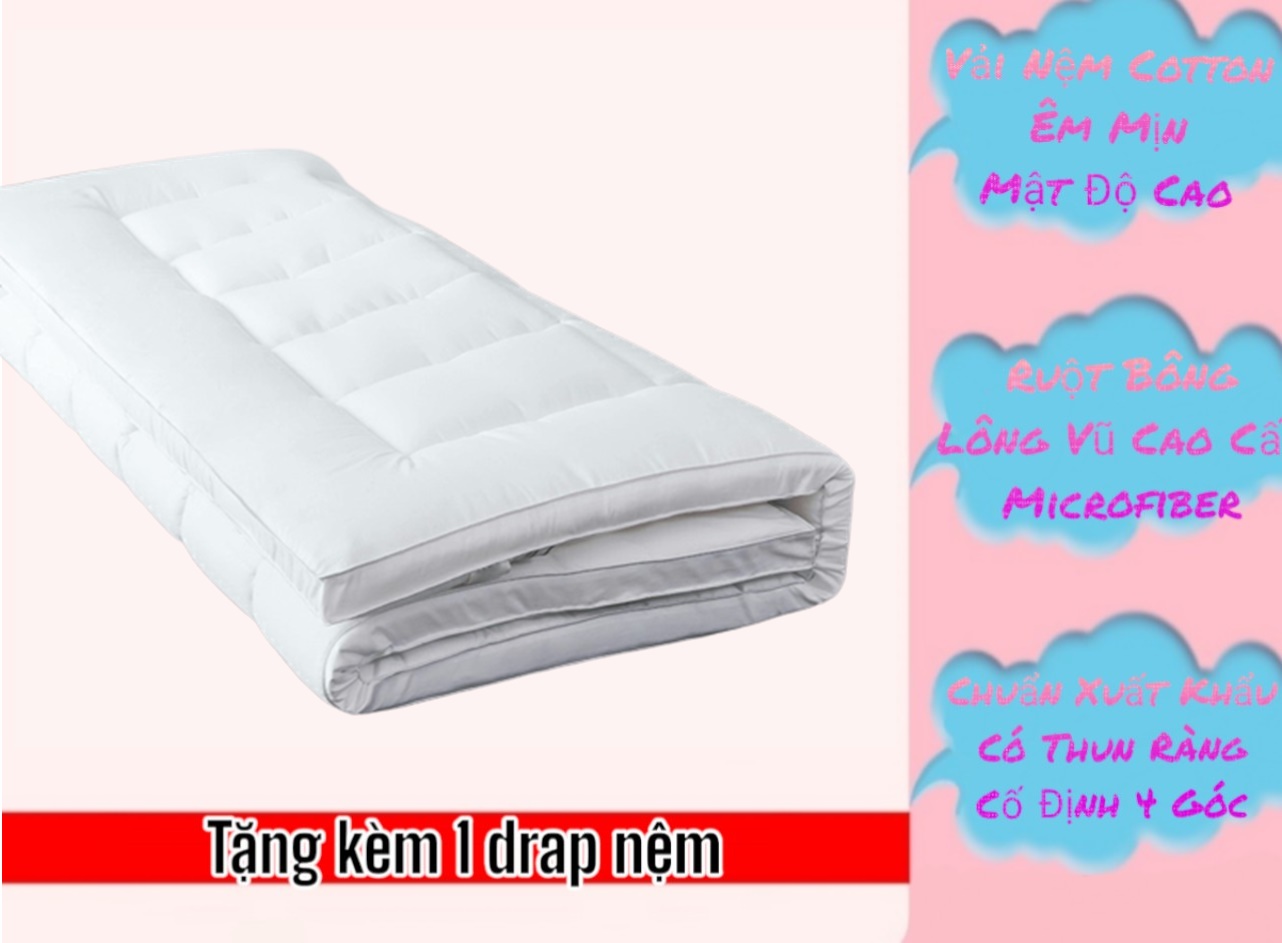 Nệm Bông Xuất Nhật Cao Cấp 10CM