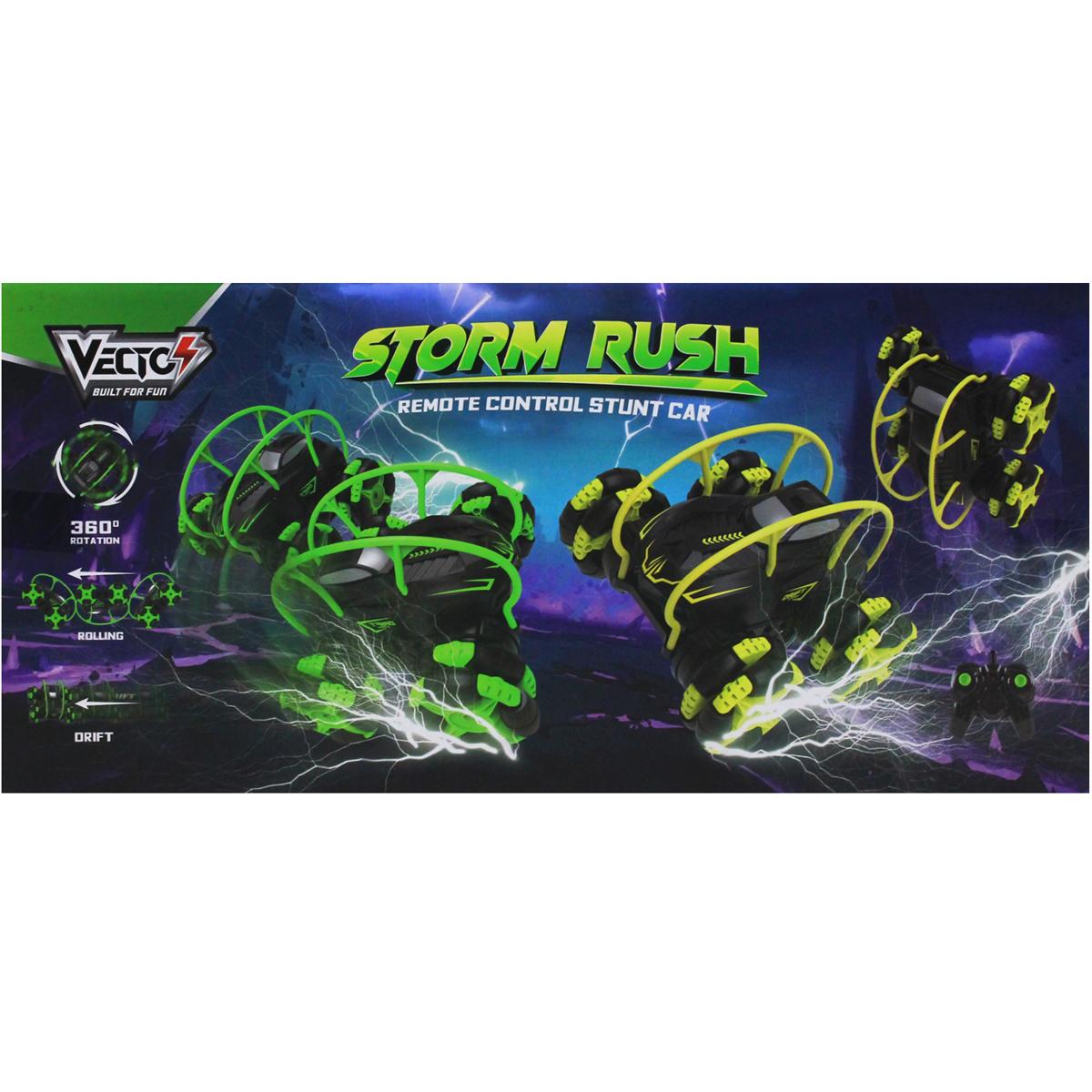 Đồ Chơi Siêu Xe Biểu Diễn Storm Rush Điều Khiển Từ Xa - Vecto VT619/GR - Màu Xanh Lá