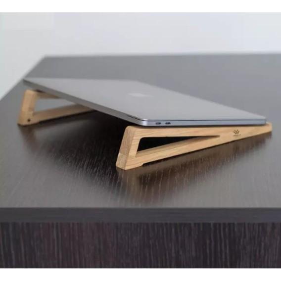 ️Kệ Đỡ Tản Nhiệt Gỗ cho Laptop dành cho Macbook 12 inch, 13 inch, 14 inch, 15 inch, 15.6 inch, 17 inch gấp gọn để bàn thông min