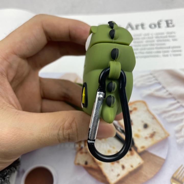 Bao Case Cho Airpods 1/2/3/Pro kiểu dáng khủng long tia chớp ngộ nghĩnh - Mã TZAP386