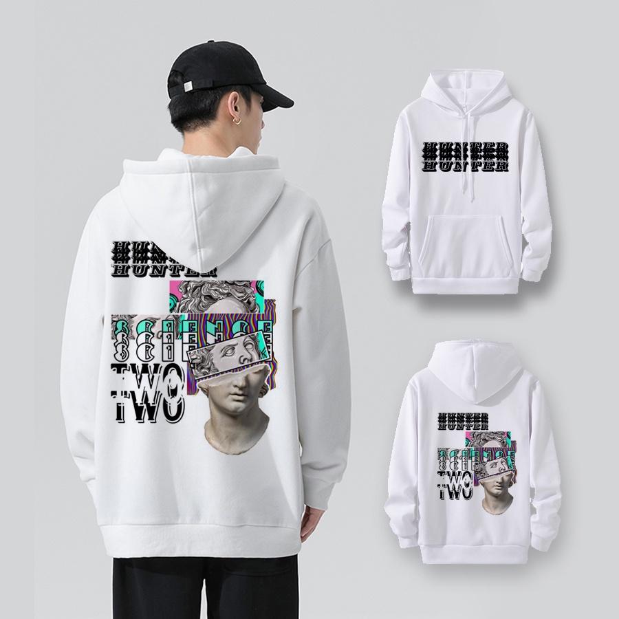 Áo Hoodie Nam Nữ HUNTER Form Rộng Unisex Vải Xịn
