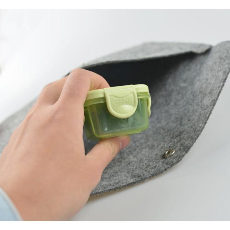 Hộp trữ đông, hộp đựng có nắp mini bảo quản đồ ăn cho bé