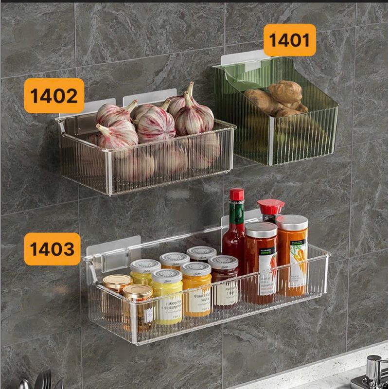 Kệ Đựng Đồ Dán Tường Hình Chữ Nhật nhựa Mica cao cấp