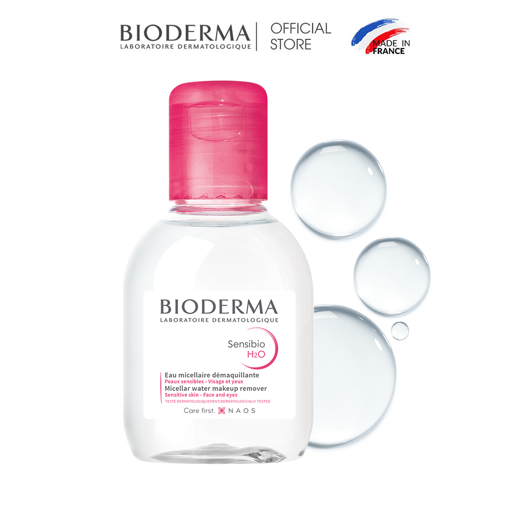 Dung dịch làm sạch và tẩy trang công nghệ Micellar Bioderma Sensibio H2O - 100ml