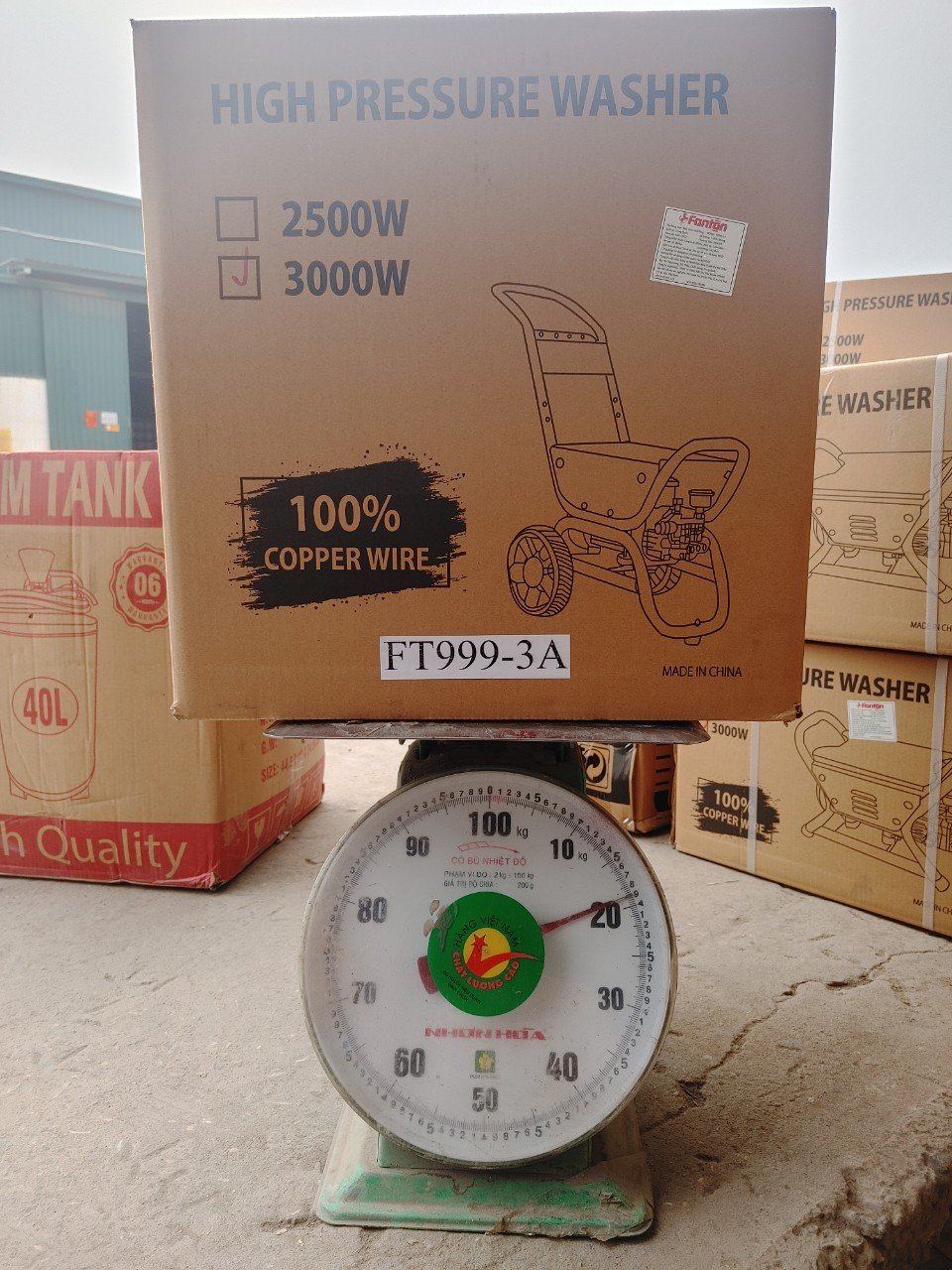Máy Rửa Xe 3000W Fanton FT999-3A
