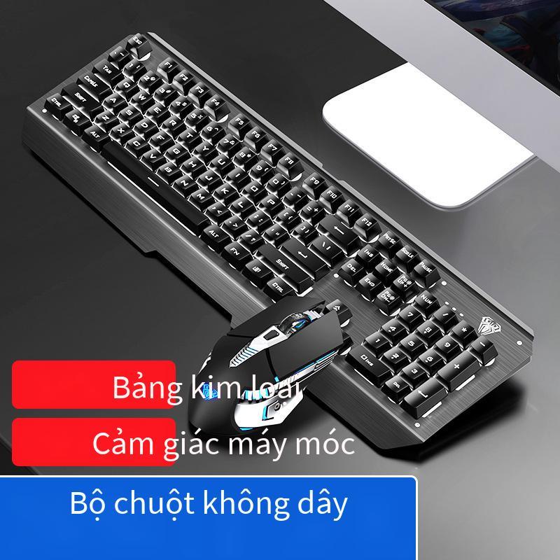 Giao Hàng Nhanh Tarantula T600 Sạc Không Dây Bộ Bàn Phím Và Chuột Chơi Game Cơ Dạ Quang Không Dây Bộ Bàn Phím Và Chuột