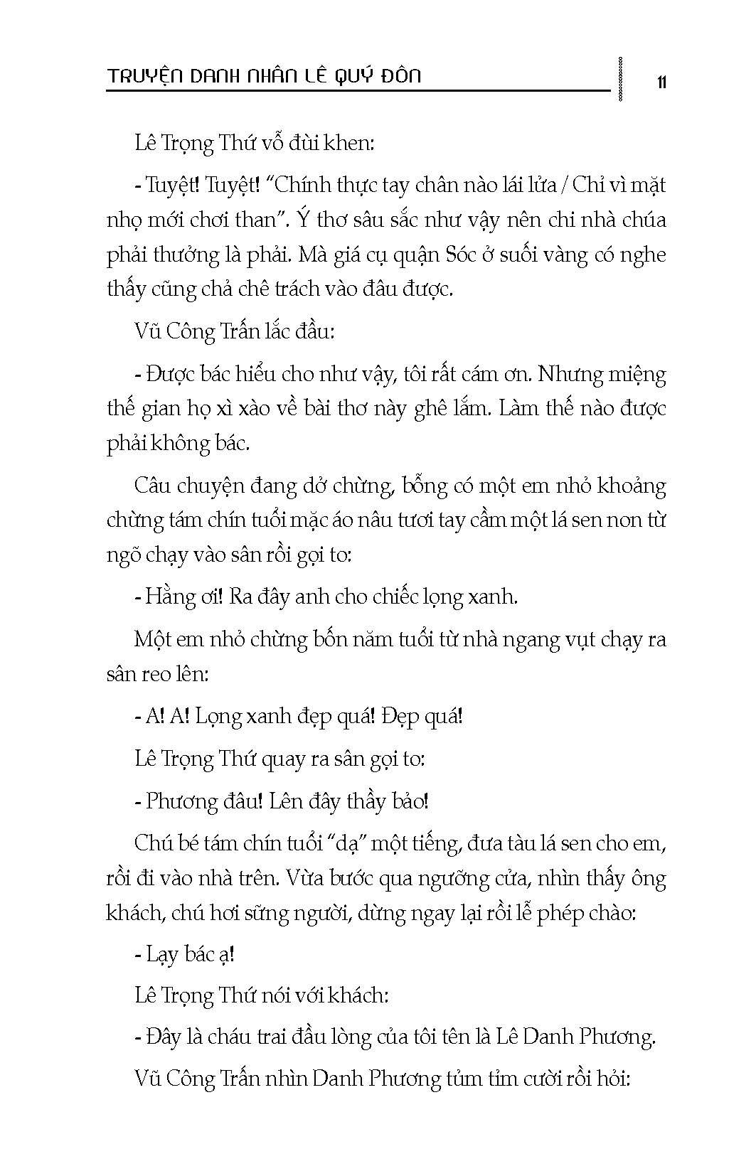 Truyện Danh Nhân Lê Quý Đôn