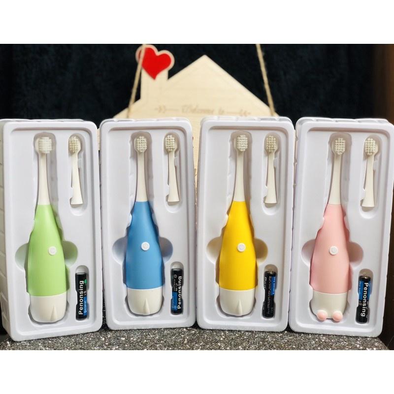 Bàn Chải Điện Tự Động Đánh Răng 5 Chế Độ Cho Bé Từ 3_12 Tuổi Hàng Cao Cấp