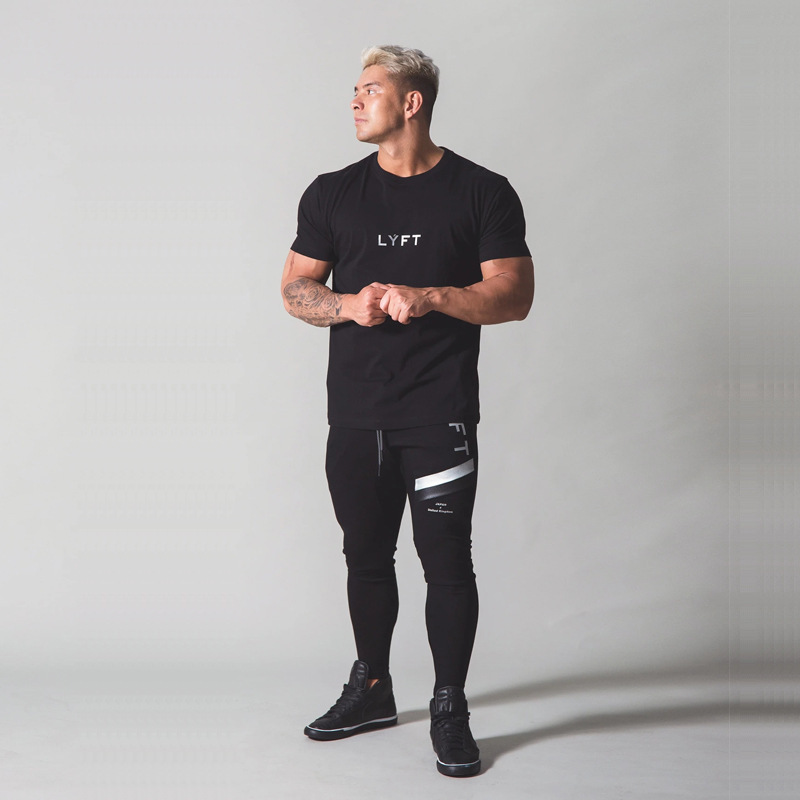 Áo cộc tay nam tập gym form rộng Japan LYFT hàng đẹp