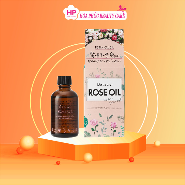 Tinh Dầu Dưỡng Da Và Tóc Chiết Xuất Hoa Hồng Rosenoa Rose Oil (60mL)