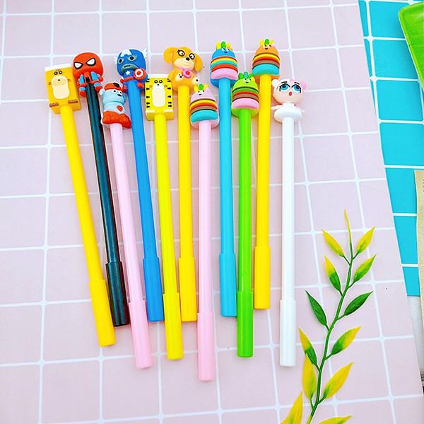 Combo 4 cây bút nước mực xanh/ tím cực cute giá rẻ và chất lượng