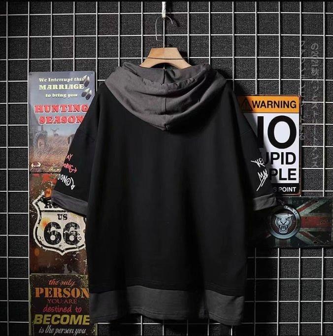 Áo Hoodie Ngắn Tay Phong Cách Năng Động Trẻ Trung Dành Cho Cả Nam Và Nữ 2 Màu