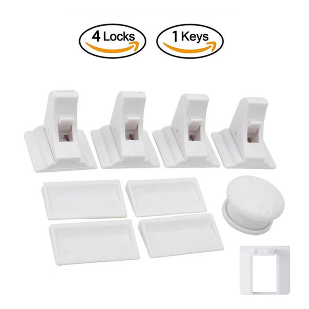 Từ Khóa An Toàn Trẻ Em Limiter Trẻ Em Bảo Vệ Bé An Toàn Khóa Vô Hình Khóa Trẻ Em An Toàn Ngăn Kéo Chốt Cửa Tủ