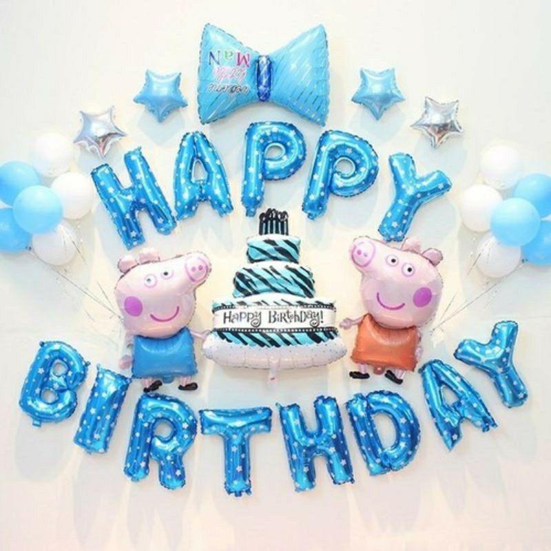 Bộ 6 Quạt Party Fan Trang Trí Bằng Giấy,2 Màu Xanh,Hồng Trang Trí Sinh Nhật Siêu Dễ Thương BB07