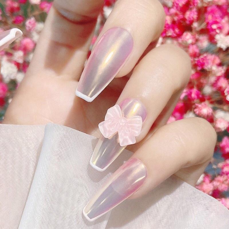 Charm nơ nail nhiều mẫu, charm nail gắn móng túi 30-50 viên tuỳ mẫu- beeshi shop nail