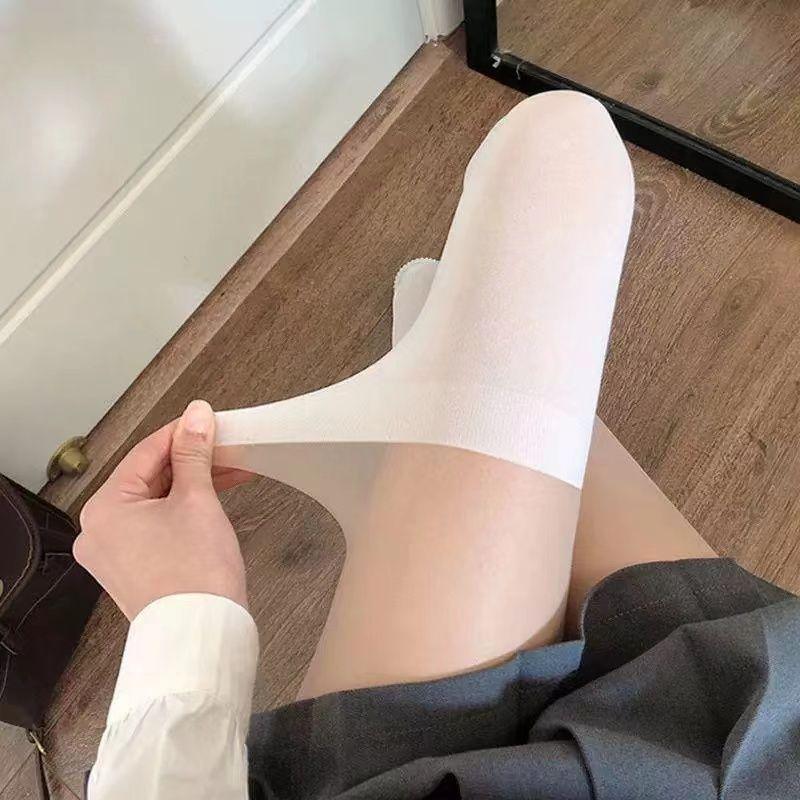 Quần tất, vớ quần giấy giảbốt HOT TREND, hàng loại1 caocấp, siêudai, chống rách, sangchảnh, cá tính cho Nữ Nhung Women - Trên đen dưới đen