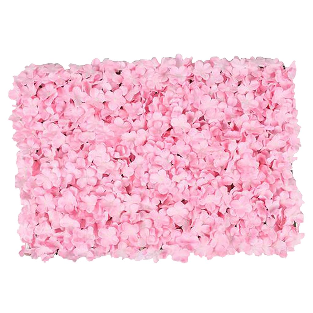 Upscale Artificial Flower Wall Panel Home Shop Wedding Stage Floral Decoration