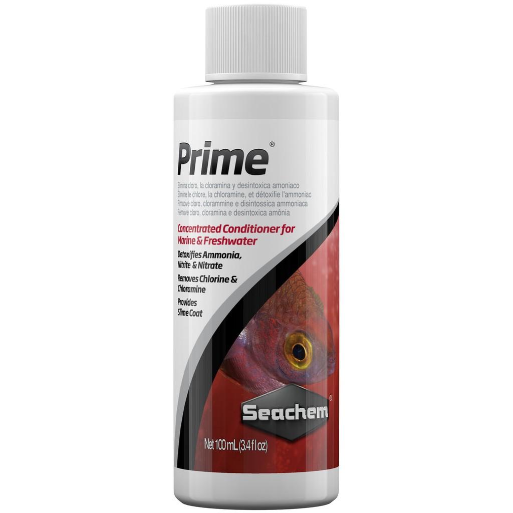 Seachem PRIME - Khử Độc, Khử Kim Loại Nặng, Vệ Sinh Nước