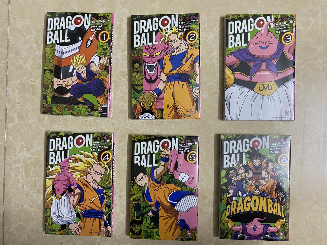 Dragon Ball Full Color - Phần 6 từ Tập 1 đến Tập 6