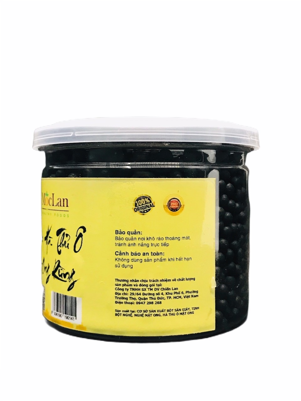 Viên hà thủ ô mật ong rừng Mộc Lan (hũ 250g)