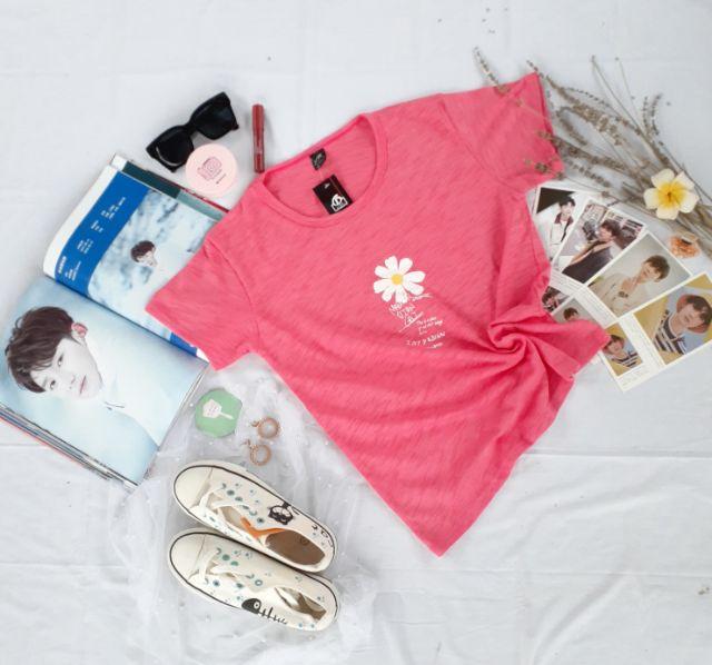 Áo Phông Unisex Hoa Cúc Xinh Hàng Mới