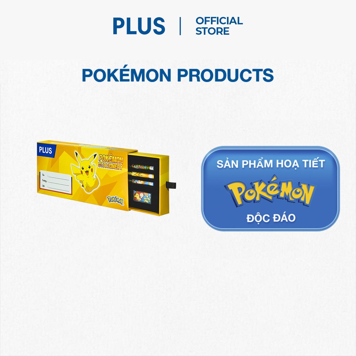 Bộ Viết Chì Pokemon PLUS