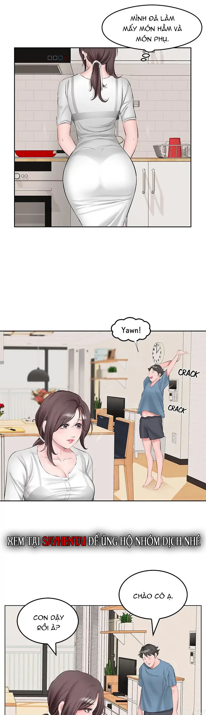 quý cô tầng dưới chapter 1 24