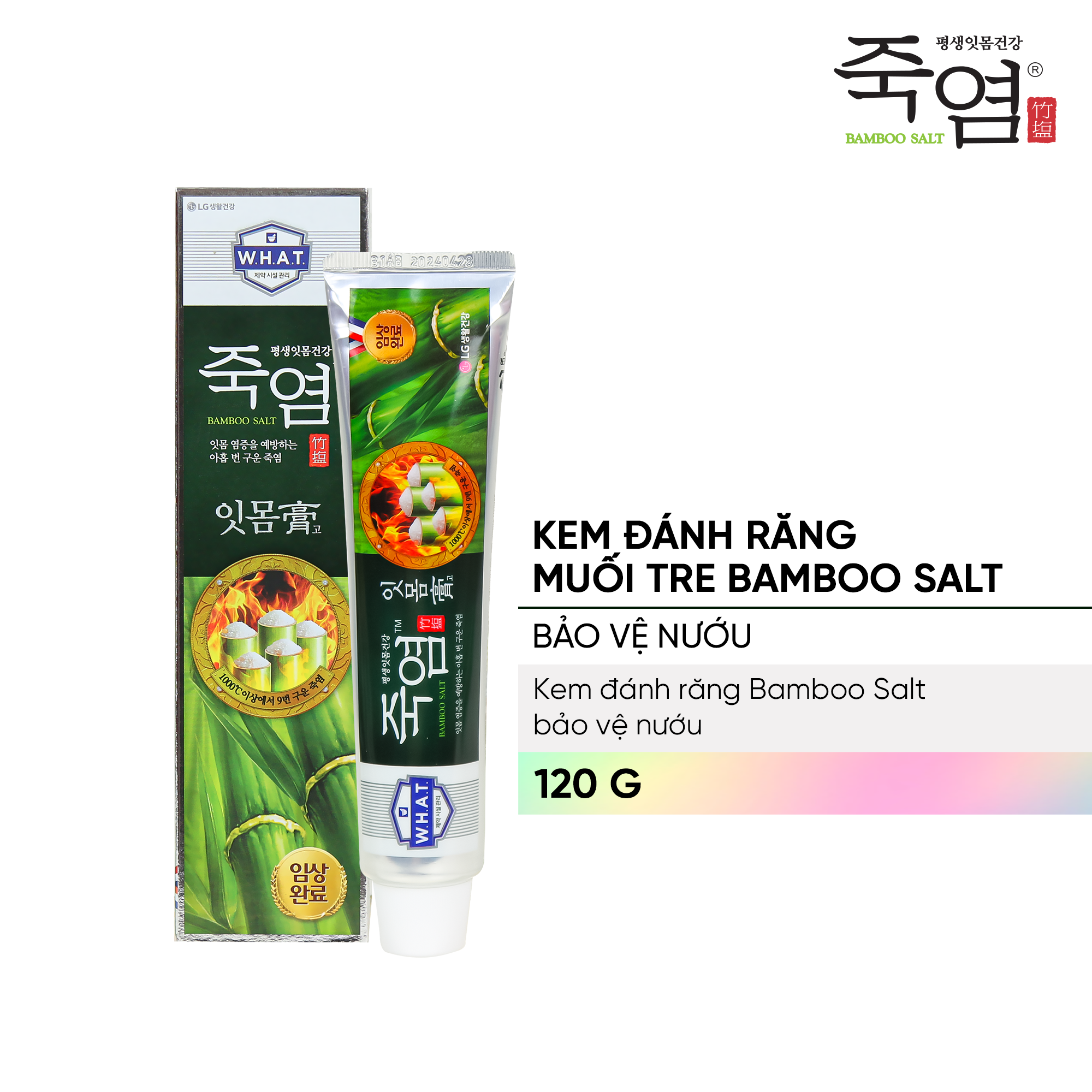 Kem đánh răng Bamboo Salt In Mom dành riêng cho nướu 120g