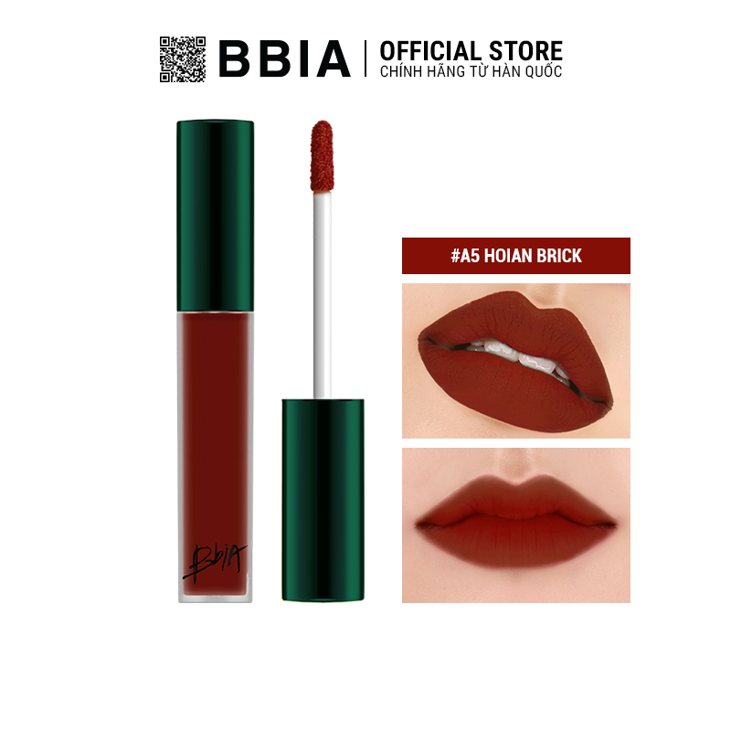 Combo 2 màu son Bbia Last Velvet Lip Tint ASIA EDITION - #A5 Hoian Brick và #37 Feign Unmoved